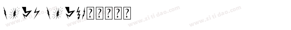 Bolt Bold字体转换